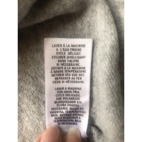 Splendid Sweatshirt Sweater Mini Dress Size Medium Heather Gray - Picture 10 of 11